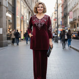 Elvire | Elegantní dvoudílný sametový set