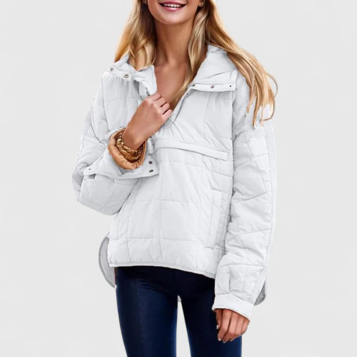 Veronika  – Voděodolná oversized mikina s kapucí