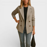 Lucile - Blazer s Pletenými Rukávy