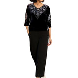 Elvire | Elegantní dvoudílný sametový set