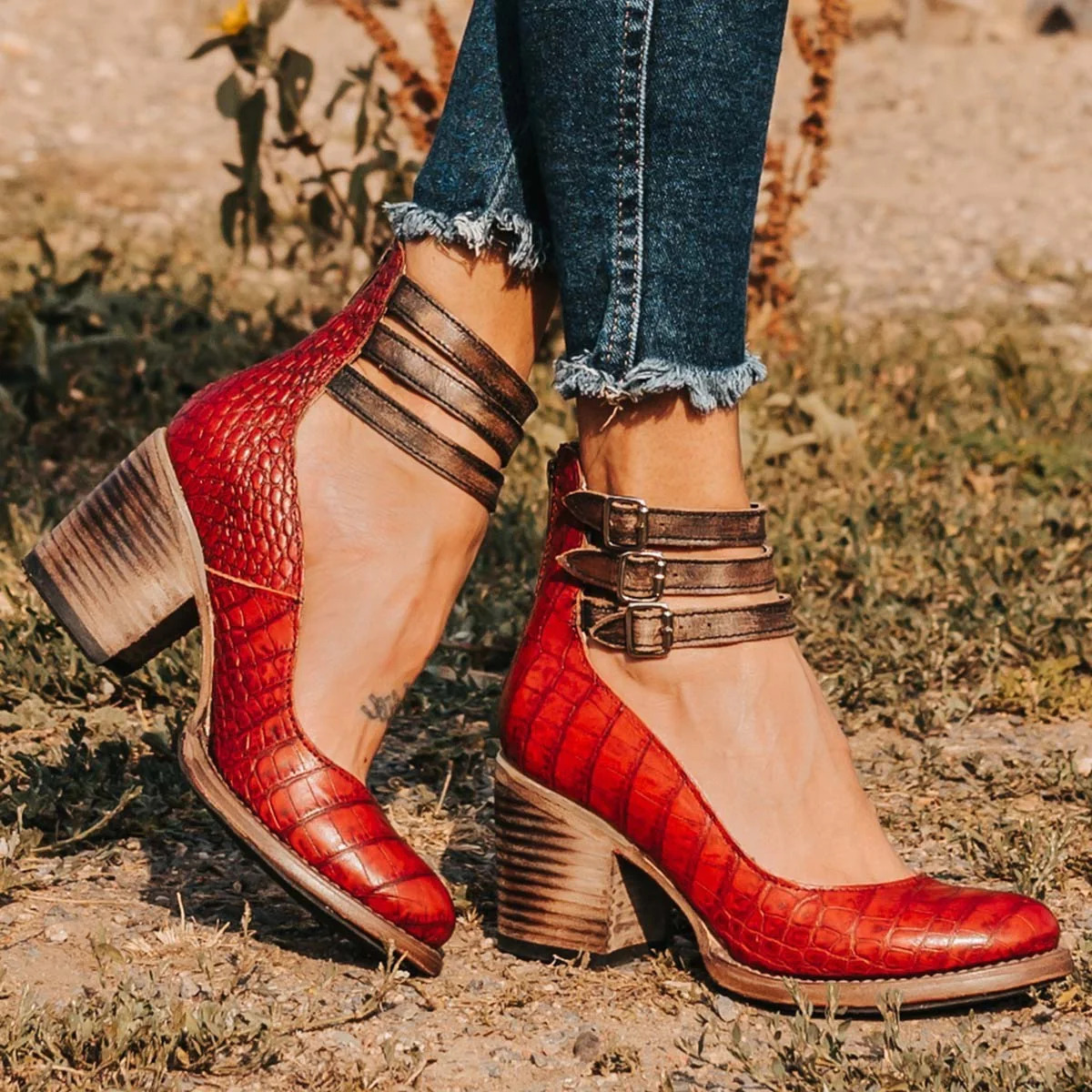Clara | Klasické Vintage Podpatky