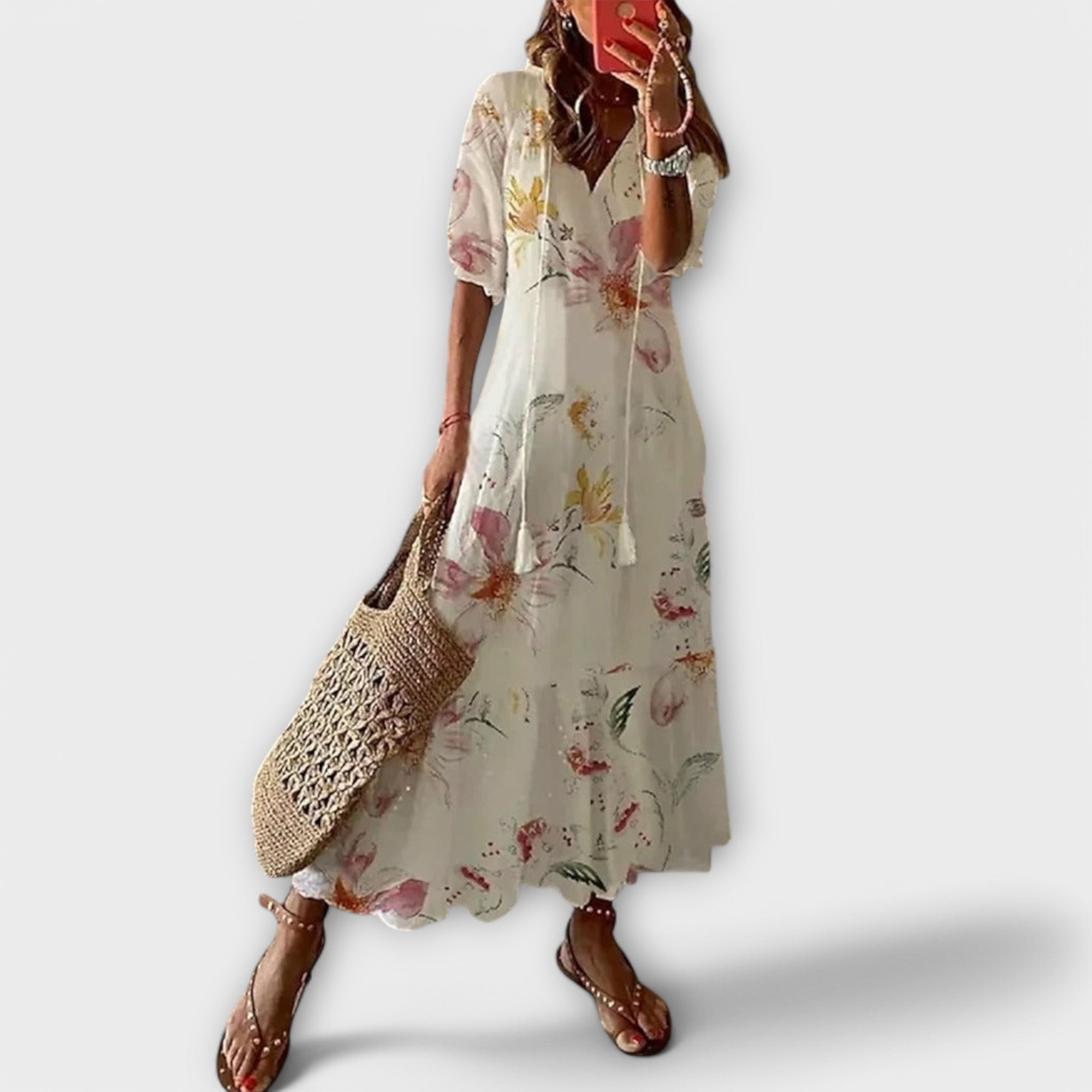 Bettina - Boho Maxi Šaty